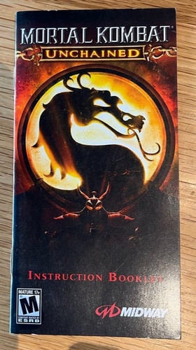 Mortal kombat unchained - mortal, (psp
