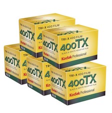 5x Kodak TRI-X 400TX 35 mm 36
