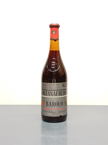 Barolo 1974 fontanafredda - barolo,