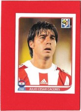 WC SOUTH AFRICA 2010 Panini Figurina-Sticker n. 435 PARAGUAY - CACERES