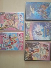 Collezione Completa 5 DVD Winx Club Film Magica Avventura Il Segreto Del Regno 