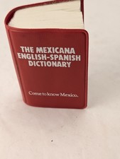 Vintage pocket spanish english - pocket,