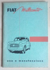 Fiat 1100 Tipo 103 E uso e