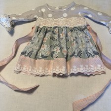 Haute Baby Girls Floral Polka