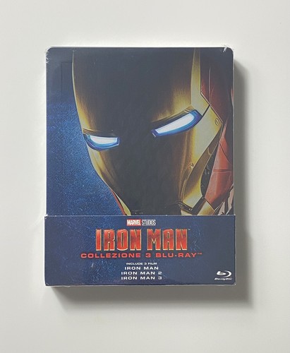 Iron man trilogia - trilogia, (blu-ray)