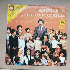 SIGLA TV/Renzo Villa-CI SPIEGHI UN PO' LEI SIGNORE  7" 45 giri  Italia  1981