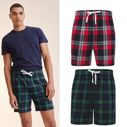 Pantaloncini lounge tartan - pantaloncini,