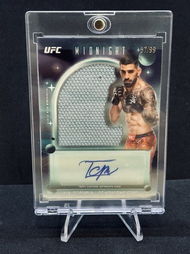 2025 topps midnight - ufc, ilia