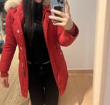 Woolrich parka piumino rosso