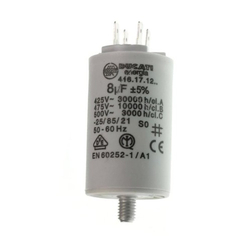 Condensatore 8uf 450v ducati - condensatore,