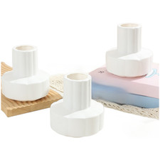 Vaso in plastica bianco