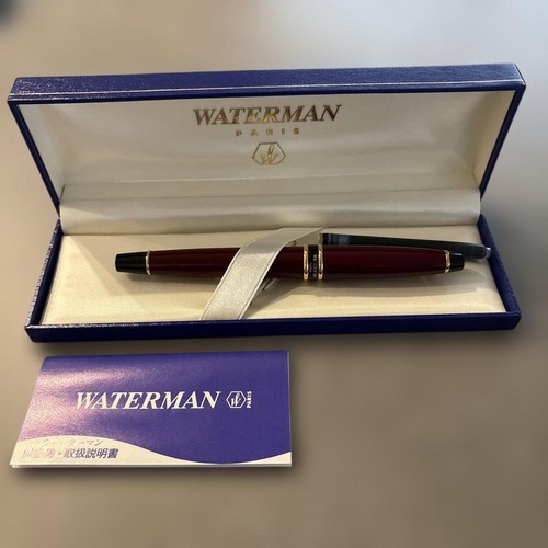 Waterman fountain pen bordeaux - waterman,