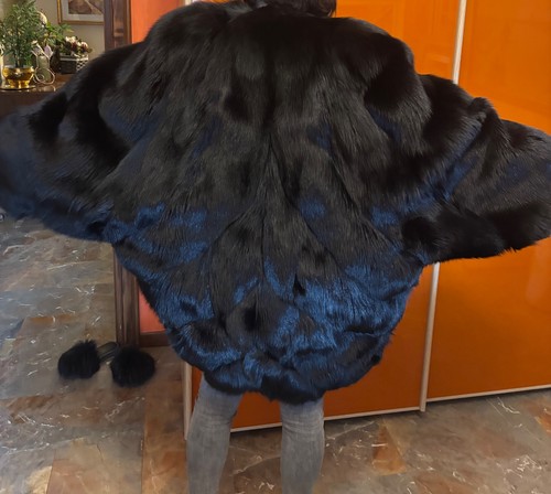 Pelliccia volpe nera - in, ottime
