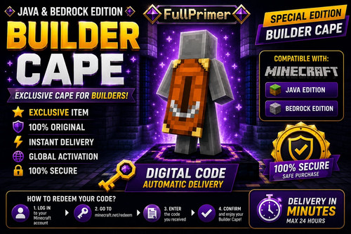 Minecraft builder cape code - builder,