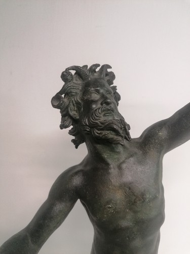 Antica scultura bronzo - antica, in