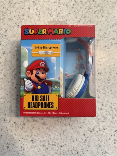 Cuffie super mario kid safe - super,