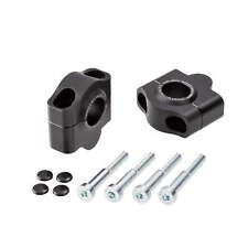 Rialzo manubrio 25mm nero per