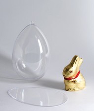 1 pezzo UOVO plexiglass trasparente divisibile con divisorio misura 12 cm
