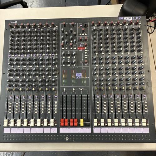Spirit lx7 soundcraft 24 - spirit,