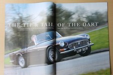 Original 2020 CSC magazine article: DAIMLER SP250 V8 DART SP252 design project