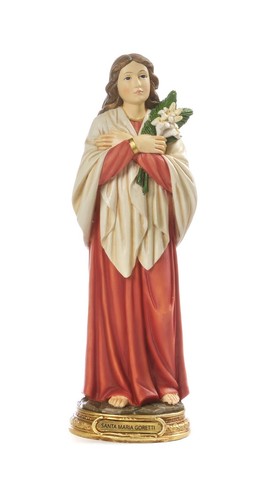 Statua santa maria goretti - santa,