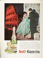 1962 Asti Gancia PRINT AD