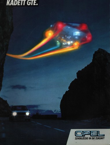 Brochure opel kadett gte - brochure, 1°