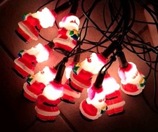 Luci Natalizie Palline Babbo