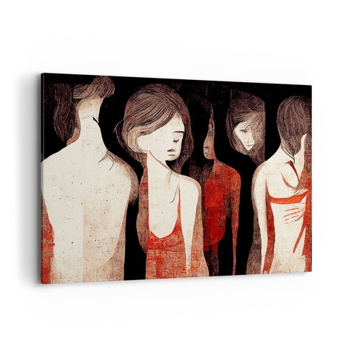 Quadro tela 120x80cm donne - quadro,
