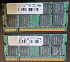 4GB (2x2GB) Memoria RAM SO-DIMM (DDR2-5300) Samsung R509