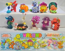 SORPRESINE KINDER FERRERO SERIE VINTAGE AQUALAND NEL MARE SCEGLI FIGURE TOP RAR