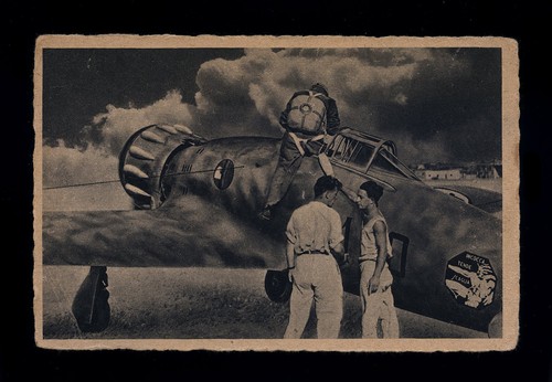 Cartolina militare aeronautica - cartolina,