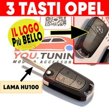 Guscio Chiave 3-Tasti Opel