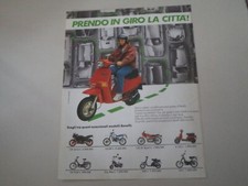 advertising Pubblicità 1990 BENELLI S 125/JARNO 125/BX 125/2C SPORT/CITY BIKE 50
