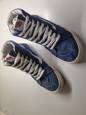 VANS SK8-HI Blu con lacci