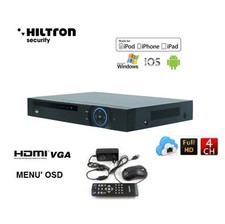 DVR HD NVR 4 CANALI CVI 960H