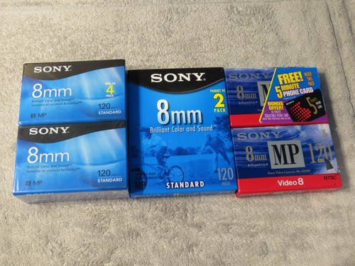 Lotto videocassette sony - 8,