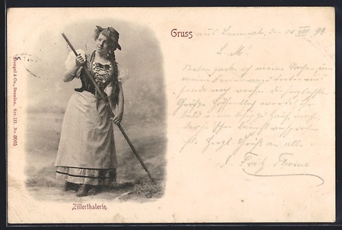 Zillerthalerin costume - in,