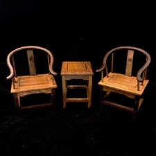 Modellino tavolo sedia mobile cinese antico 1:6 per scena action figure 12"