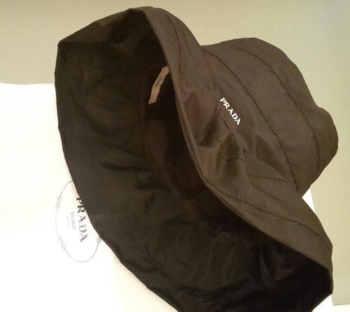 Cappello prada nero - cappello,