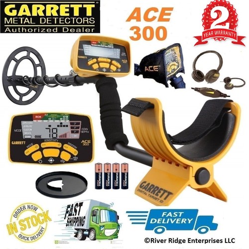 Garrett ace 300 metal detector - metal,