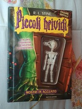Piccoli brividi Mostri in Agguato Stine Prima Ed Mondadori + gadget Scheletro 7