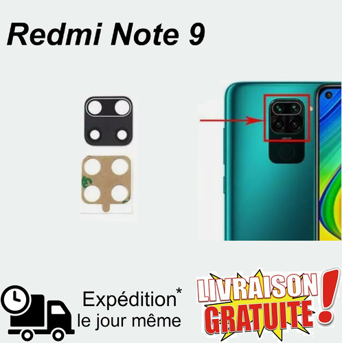 Lentille vitre caméra xiaomi - lentille,