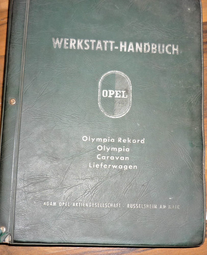 Opel manuale officina olympia - manuale,