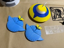 Go Nagai Goldrake Goldorak Grendizer DISCO ALCOR 12cm diametro - TFO 3d print