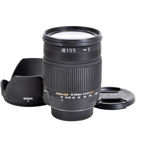 Nikon sigma 250 mm - 18-250,