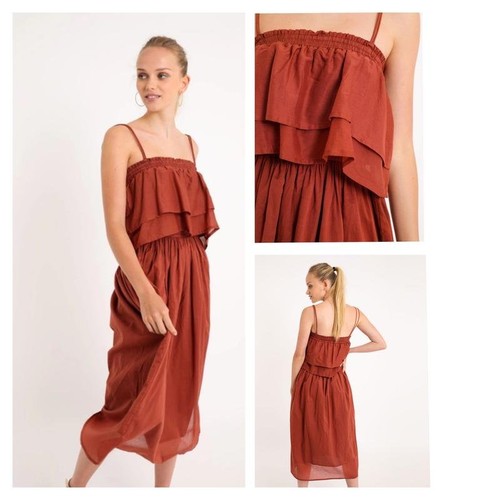 Abito donna pinko marrone - abito,
