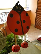 Lampada Parete Cameretta Bimbi Forma Coccinella