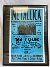 Tribune Showprint Inc. Metallica '92 Tour 