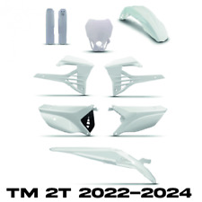 KIT PLASTICHE TM 2T FI 2022-2024 BIANCHE ENDURO MOTARD carene